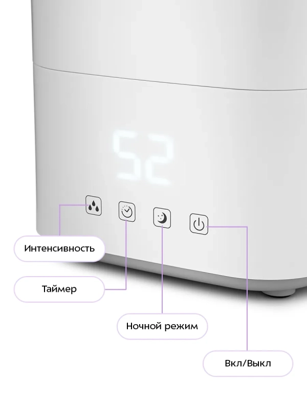 Увлажнитель воздуха для дома КТ-2810 - 25 Вт