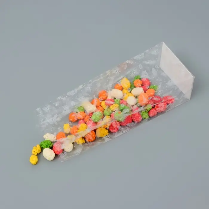 Пакет подарочный новогодний с жёстким дном 6×8×23 см Пакет подарочный новогодний с жёстким дном 6×8×23 см