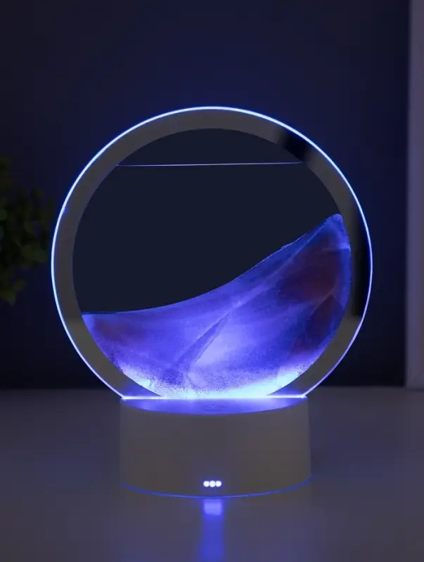 Светильник настольный СТАРТ Sands, LED, 10 Вт, USB, 16&times;16&times;20 см, 3хAA, оранжевый