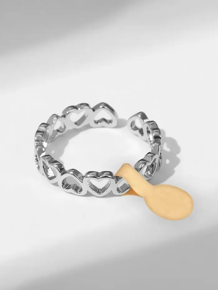 Ценники наклейки для украшений, 500 шт., 4.2&times;1.1&times;0.1 см, бежевый