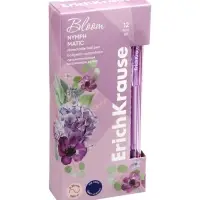 Ручка шариковая ErichKrause Nymph Matic Pastel bloom, автоматическая, узел 0.7 мм, чернила синие