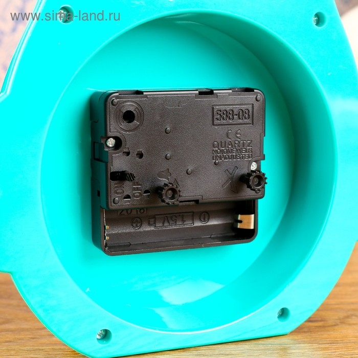 Часы - будильник детские Часы - будильник детские "Совушка", с подвесом, дискретный ход, d-9 см, 14.5 х 4 х 16 см