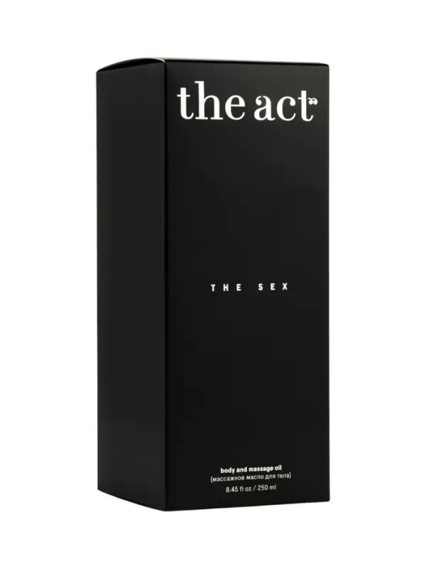 Масло массажное The Act интимное, 250 мл