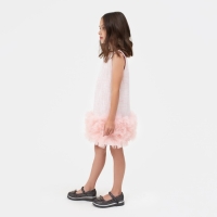 Платье для девочки MINAKU: PartyDress цвет розовый, рост 134