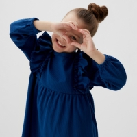 Платье детское KAFTAN Blueberry, р. 32 (110-116см)