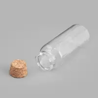 Набор баночек для хранения бисера, d=3&times;7 см, 4 шт., в контейнере, 13.5&times;8.7&times;4 см