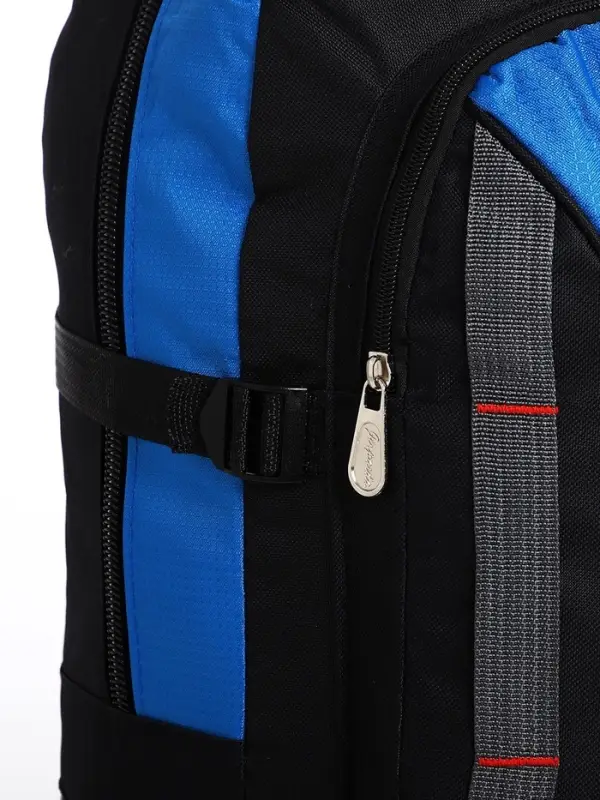 Рюкзак туристический 37 л, с увеличением, с карманами, синий