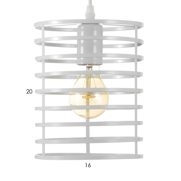 Светильник BayerLux  Светильник BayerLux "Цилиндр" 1х40Вт E27 белый 16х16х110 см.