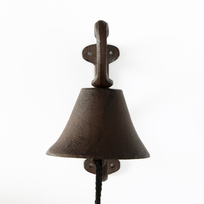 Колокол сувенирный чугун  Колокол сувенирный чугун "Растительный узор" 21х10х20 см