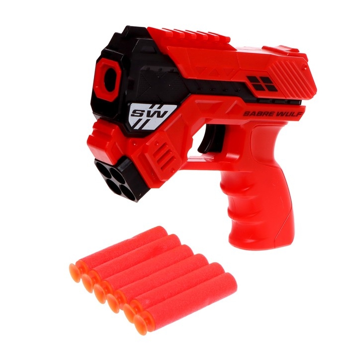 Бластер «Агент», стреляет мягкими пулями, цвета МИКС Бластер «Агент», стреляет мягкими пулями, цвета МИКС