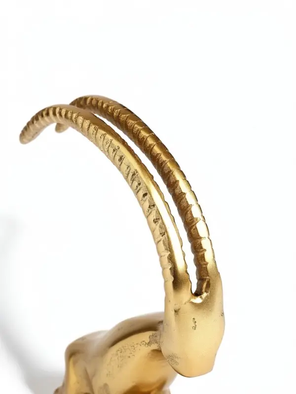 Сувенир &laquo;Горный козёл&raquo;, 13&times;5&times;19 см, алюминий