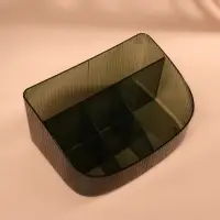 Органайзер для хранения &laquo;GREEN&raquo;, 6 секций, 23&times;15.5&times;11 см, полупрозрачный, зелёный