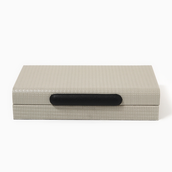 Шкатулка для украшений «Минимализм» экокожа, набор 2 шт. Шкатулка для украшений «Минимализм» экокожа, набор 2 шт.