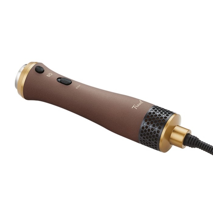 Фен-щётка BQ HDB6012, 800 Вт, 2 скорости, 2 температурных режима, бронзовая Фен-щётка BQ HDB6012, 800 Вт, 2 скорости, 2 температурных режима, бронзовая