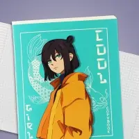 Тетрадь 48 листов в клетку, Calligrata CoolGirl, обложка мелованный картон, МИКС