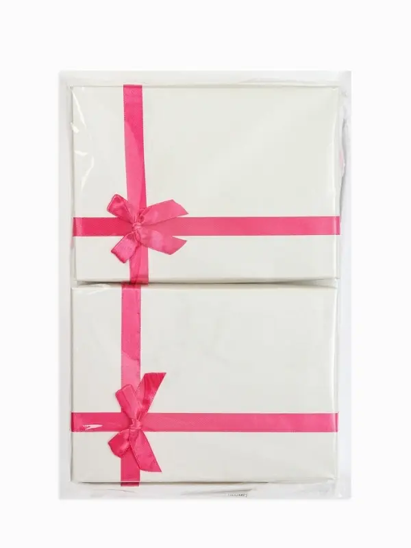 Набор коробочек подарочных 6 шт. под набор &laquo;Малина&raquo;, 13&times;18 см, бело-розовый