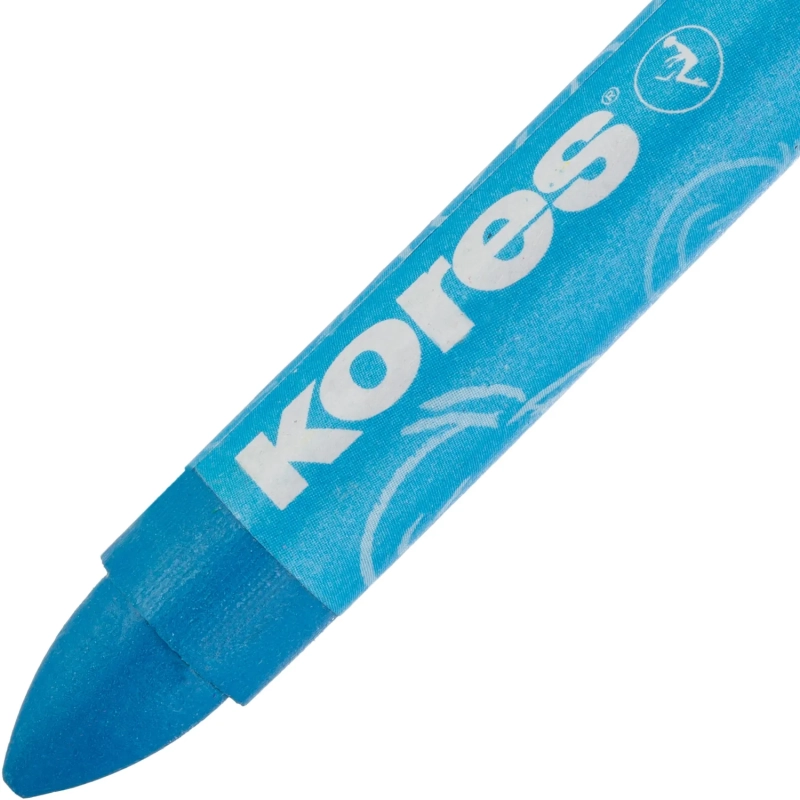 Мелки восковые 12цв трехгранные KRAYONES Kores 33101.02