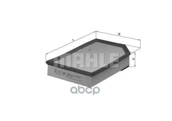 фильтр воздушный Mahle/Knecht арт. LX 868