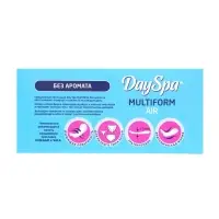 Прокладки ежедневные Day Spa, мультиформ Air, без запаха, ультратонкие, 60 шт.