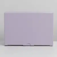 Коробка подарочная складная, упаковка, &laquo;Лавандовая&raquo;, 26 х 19 х 10 см