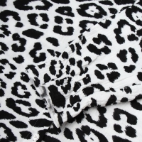 Комплект женский (рубашка, шорты) KAFTAN "Муслин: leopard" р. 40-42