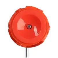 Валик декоративный ТУНДРА, резиновый, &laquo;кракле&raquo;, рукоятка d=6 мм, 180 мм