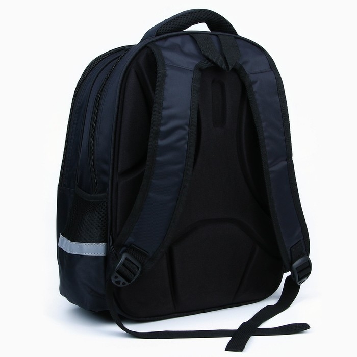 Рюкзак школьный каркасный 39×30×14 см «Машина» Рюкзак школьный каркасный 39×30×14 см «Машина»