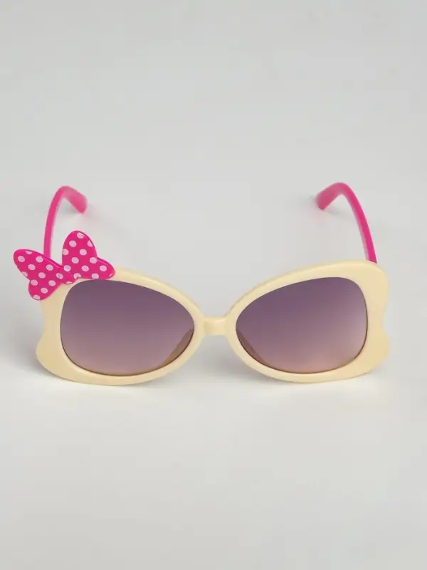 Очки солнцезащитные детские &laquo;OneSun. Бантик&raquo;, uv 400, линза 4.1&times;4.4 см, микс