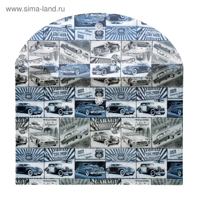 Папка-конверт на кнопке, А5, 180 мкм, МИКС