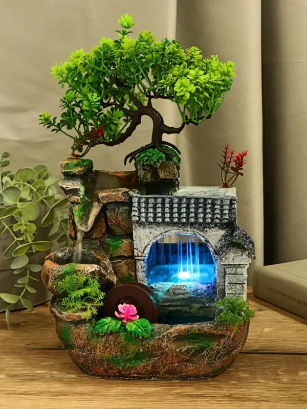 Фонтан настольный &laquo;Дерево дружбы&raquo;, 16&times;30 см, с подсветкой, без шарика