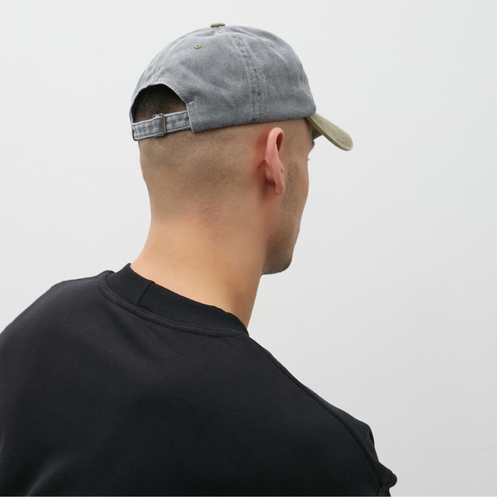 Кепка мужская MINAKU, цвет серый/коричневый, р-р 56-58 Кепка мужская MINAKU, цвет серый/коричневый, р-р 56-58