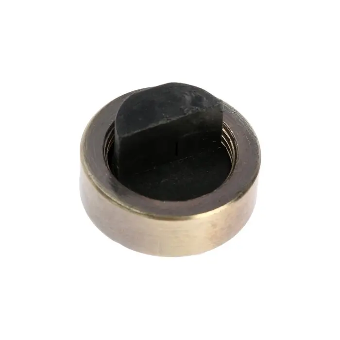 Зеркалодержатель ТУНДРА, d=20 мм, без сверления, цвет бронза, пластик, 4 шт.