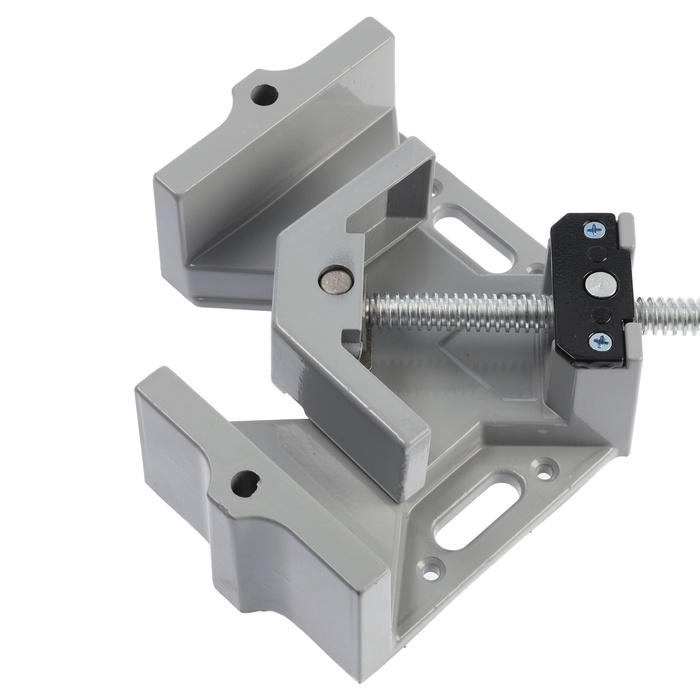 Струбцина угловая ТУНДРА, металлическая, один зажим, 2К рукоятка, 60 мм Струбцина угловая ТУНДРА, металлическая, один зажим, 2К рукоятка, 60 мм