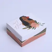 Коробка подарочная сборная, упаковка, «Girl», 12 х 10 х 5 см