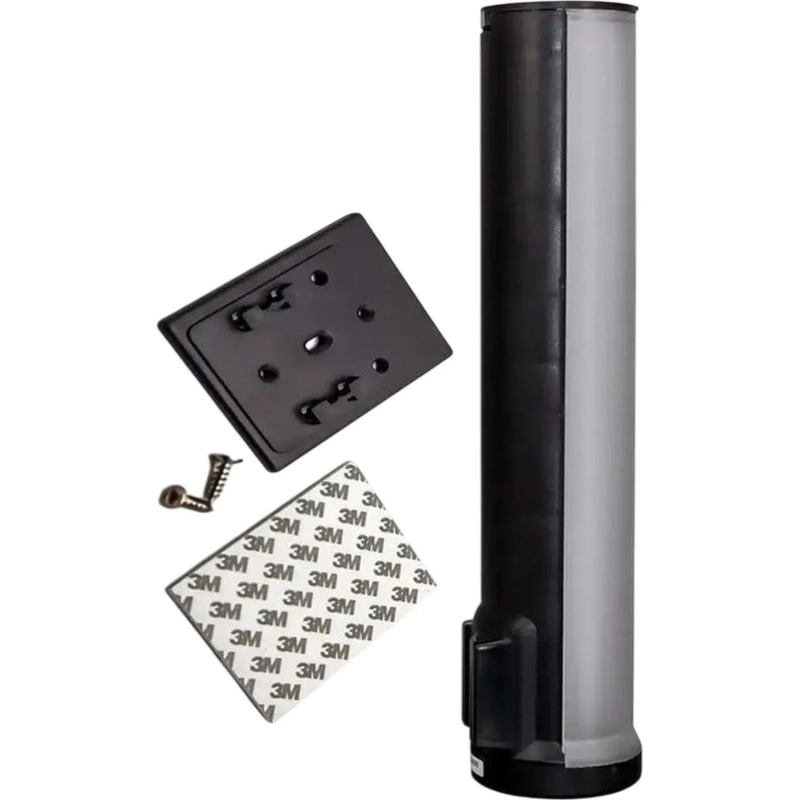 Держатель для стаканов Aqua Work NF-1, на шурупах черный