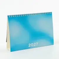 Календарь 2027 настольный, домик &laquo;Пейзаж&raquo; 14&times;20 см