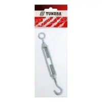 Талреп крюк-кольцо ТУНДРА krep, DIN1480, М6, оцинкованный 1 шт. Талреп крюк-кольцо ТУНДРА krep, DIN1480, М6, оцинкованный 1 шт.