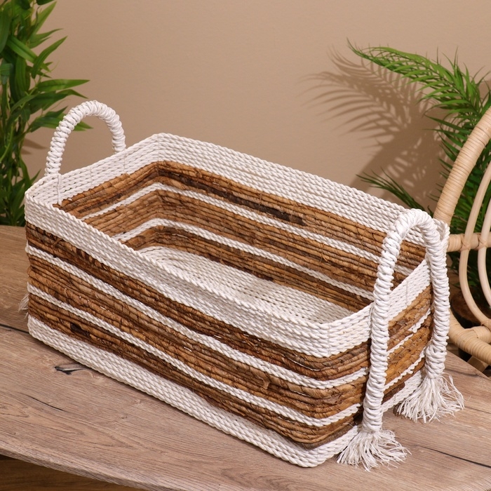 Корзина плетёная 50х35х30 см Корзина плетёная 50х35х30 см