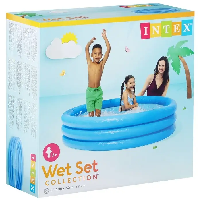 Бассейн надувной &laquo;Кристалл&raquo;, 147&times;33 см, от 2 лет, 58426NP INTEX