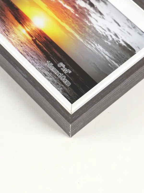 Фоторамка МДФ, стекло на 7 фото 10х15 "День и ночь" 40,5х35,5х2,2 см