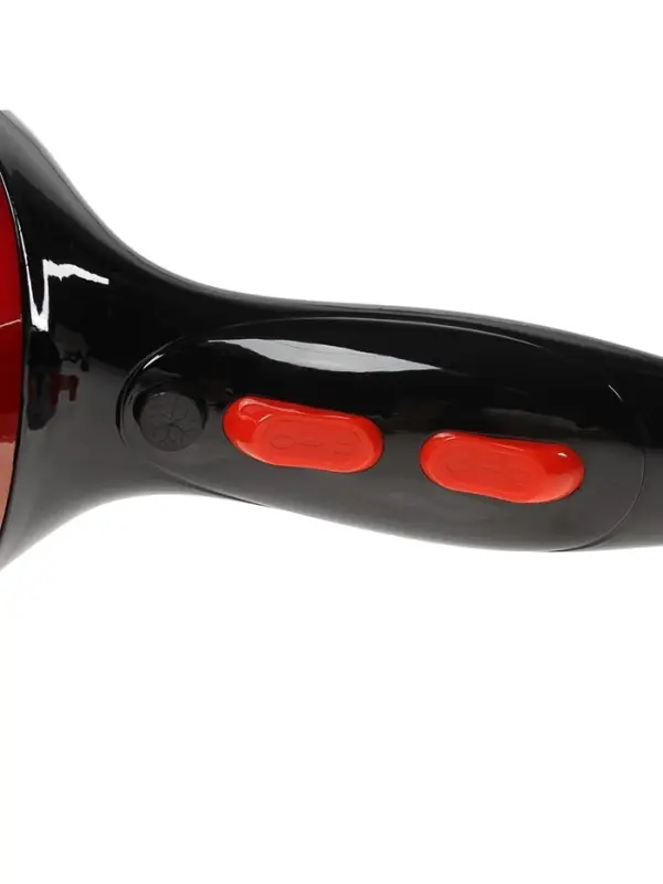 Фен Luazon LGE-004, 3800 Вт, 2 скорости, 3 температурных режима, красно-чёрный