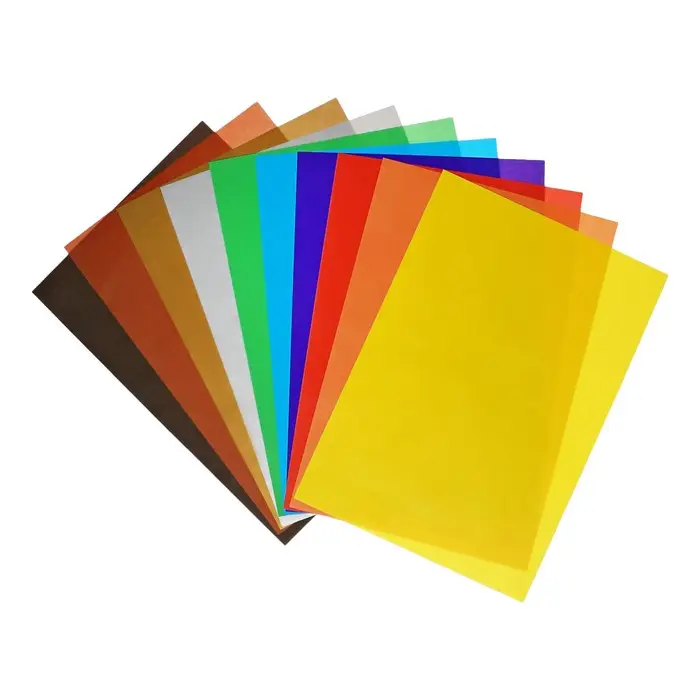 Бумага цветная А4, 10 листов, 10 цветов, Calligrata, мелованная, в папке, МИКС