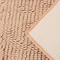 Коврик для дома Доляна &laquo;Букли длинные&raquo;, 40&times;60 см, бежевый