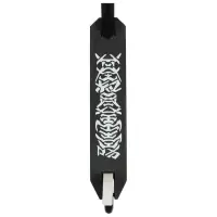 Самокат трюковой GRAFFITI Clever 26, колёса PU 100 мм, резьбовая компрессия, ABEC 9, чёрный