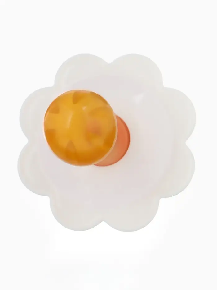 Соска - пустышка классическая, латекс, +0 мес., &laquo;Ромашка&raquo;, цвет МИКС