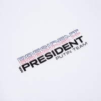 Поло с длинным рукавом President, размер XL, цвет белый