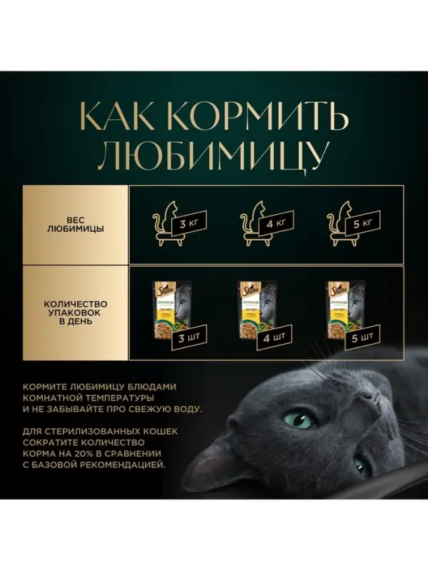 Влажный корм Sheba для кошек, пауч, курица/паприка, 75 г