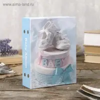 Фотоальбом на 100 фото 10×15 см Baby shoes, для мальчика