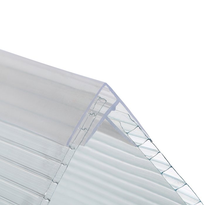 Профиль угловой для поликарбоната, толщина 4 - 6 мм, длина 6 м, универсальный Профиль угловой для поликарбоната, толщина 4 - 6 мм, длина 6 м, универсальный