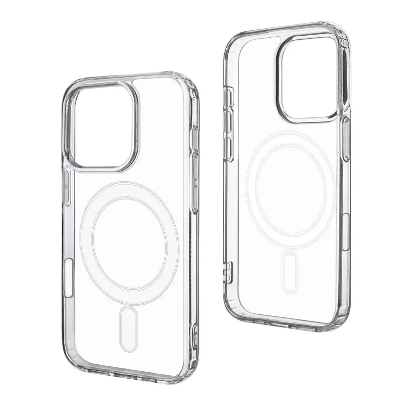 Чехол для iPhone 16 Pro Clear Case (MagSafe) в пакетике